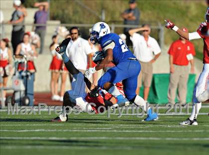 Thumbnail 2 in Bingham vs. Orange Lutheran (Mission Viejo Football Classic) photogallery.