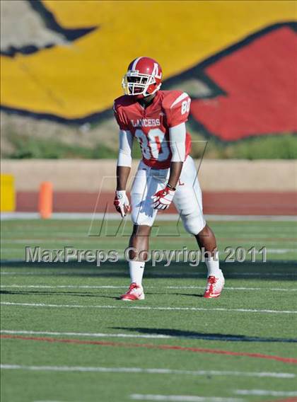 Thumbnail 1 in Bingham vs. Orange Lutheran (Mission Viejo Football Classic) photogallery.
