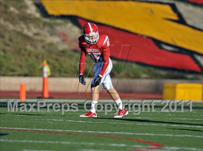 Thumbnail 1 in Bingham vs. Orange Lutheran (Mission Viejo Football Classic) photogallery.