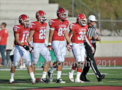 Thumbnail 2 in Bingham vs. Orange Lutheran (Mission Viejo Football Classic) photogallery.
