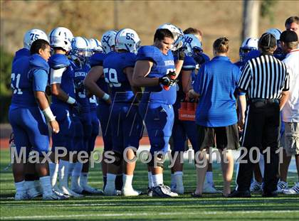 Thumbnail 1 in Bingham vs. Orange Lutheran (Mission Viejo Football Classic) photogallery.