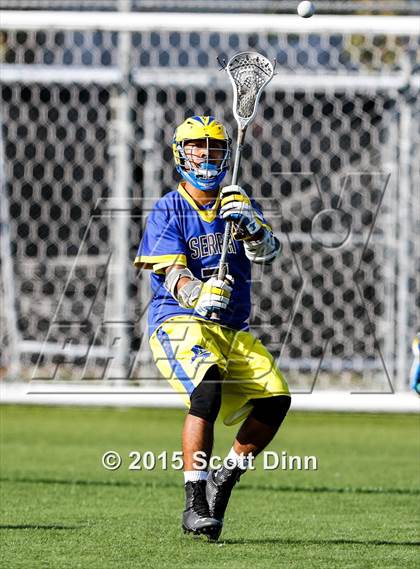 Thumbnail 1 in Serra vs Bellarmine College Prep (WCAL Semifinals) photogallery.