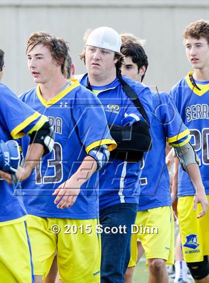 Thumbnail 1 in Serra vs Bellarmine College Prep (WCAL Semifinals) photogallery.
