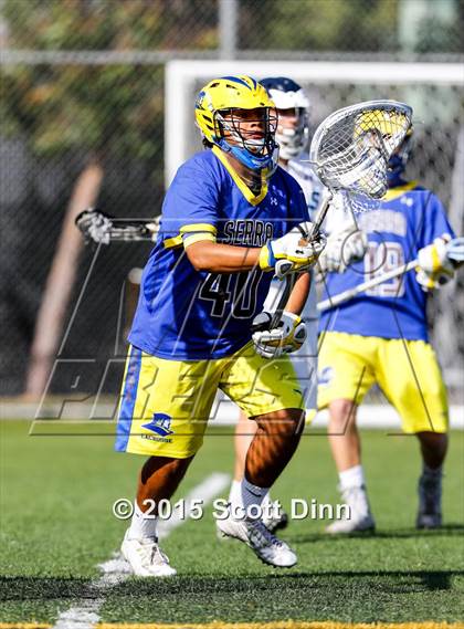 Thumbnail 1 in Serra vs Bellarmine College Prep (WCAL Semifinals) photogallery.
