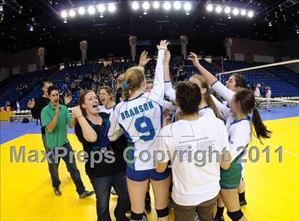 Thumbnail 2 in Tri-City Christian vs. Branson (CIF State D5 Final) photogallery.