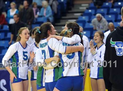 Thumbnail 3 in Tri-City Christian vs. Branson (CIF State D5 Final) photogallery.