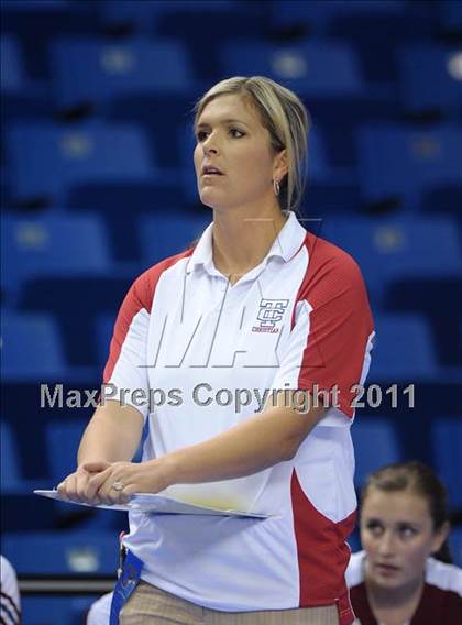 Thumbnail 2 in Tri-City Christian vs. Branson (CIF State D5 Final) photogallery.