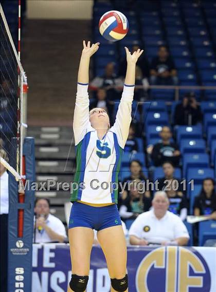 Thumbnail 1 in Tri-City Christian vs. Branson (CIF State D5 Final) photogallery.