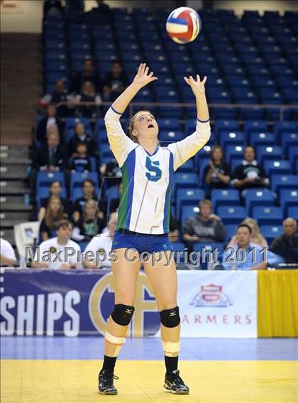 Thumbnail 3 in Tri-City Christian vs. Branson (CIF State D5 Final) photogallery.