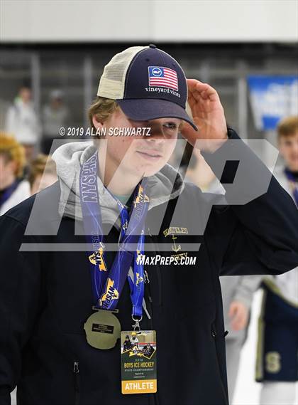 Thumbnail 2 in Queensbury vs. Skaneateles (NYSPHSAA Final - Post Game) photogallery.