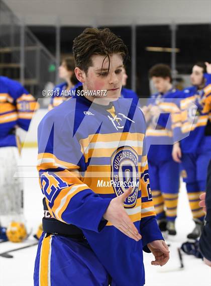 Thumbnail 1 in Queensbury vs. Skaneateles (NYSPHSAA Final - Post Game) photogallery.
