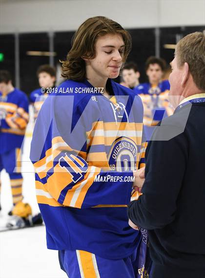 Thumbnail 3 in Queensbury vs. Skaneateles (NYSPHSAA Final - Post Game) photogallery.