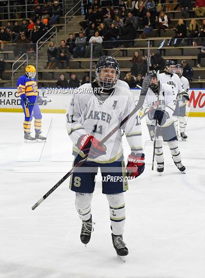 Thumbnail 3 in Queensbury vs. Skaneateles (NYSPHSAA Final - Post Game) photogallery.