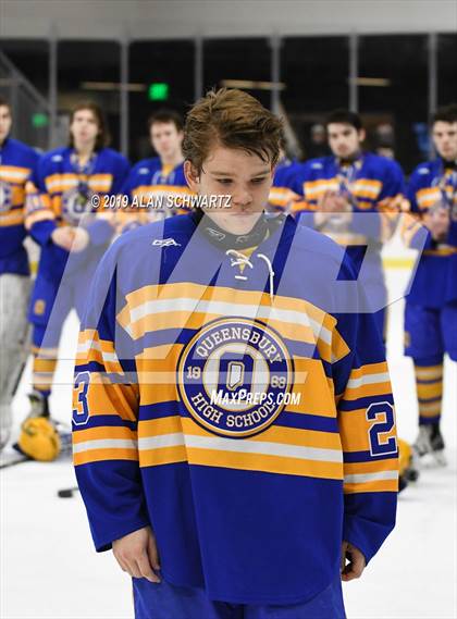 Thumbnail 3 in Queensbury vs. Skaneateles (NYSPHSAA Final - Post Game) photogallery.