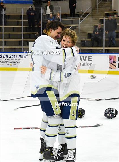 Thumbnail 3 in Queensbury vs. Skaneateles (NYSPHSAA Final - Post Game) photogallery.