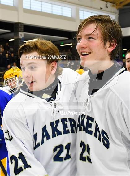 Thumbnail 1 in Queensbury vs. Skaneateles (NYSPHSAA Final - Post Game) photogallery.