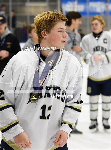 Thumbnail 1 in Queensbury vs. Skaneateles (NYSPHSAA Final - Post Game) photogallery.