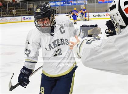 Thumbnail 2 in Queensbury vs. Skaneateles (NYSPHSAA Final - Post Game) photogallery.