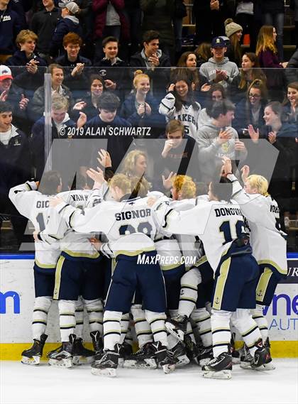 Thumbnail 3 in Queensbury vs. Skaneateles (NYSPHSAA Final - Post Game) photogallery.