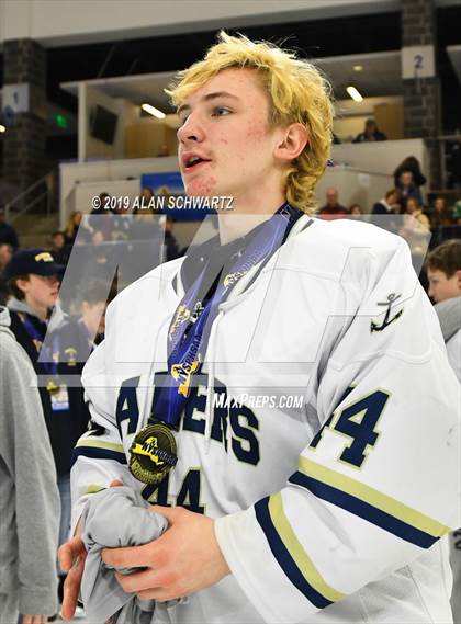 Thumbnail 3 in Queensbury vs. Skaneateles (NYSPHSAA Final - Post Game) photogallery.