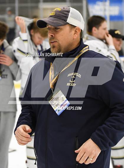 Thumbnail 3 in Queensbury vs. Skaneateles (NYSPHSAA Final - Post Game) photogallery.