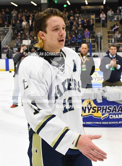 Thumbnail 3 in Queensbury vs. Skaneateles (NYSPHSAA Final - Post Game) photogallery.