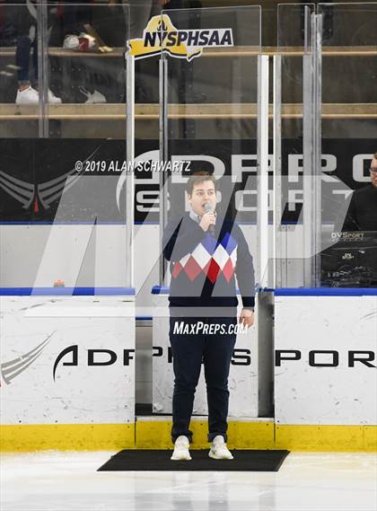 Thumbnail 1 in Queensbury vs. Skaneateles (NYSPHSAA Final - Post Game) photogallery.