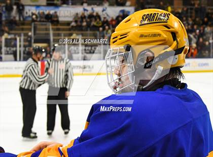 Thumbnail 2 in Queensbury vs. Skaneateles (NYSPHSAA Final - Post Game) photogallery.