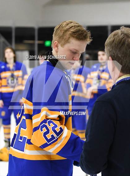 Thumbnail 2 in Queensbury vs. Skaneateles (NYSPHSAA Final - Post Game) photogallery.
