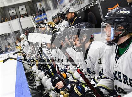 Thumbnail 2 in Queensbury vs. Skaneateles (NYSPHSAA Final - Post Game) photogallery.