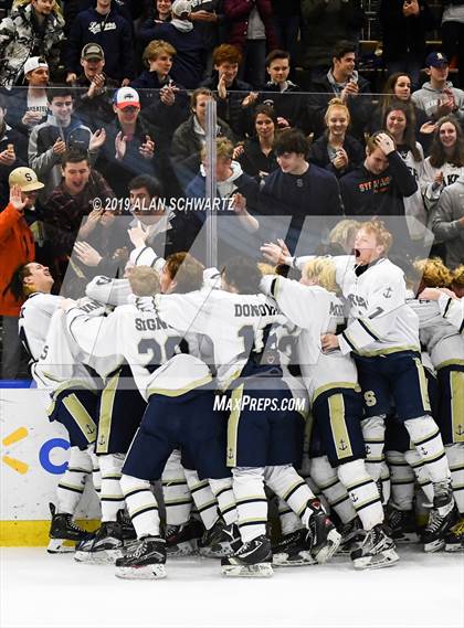 Thumbnail 1 in Queensbury vs. Skaneateles (NYSPHSAA Final - Post Game) photogallery.