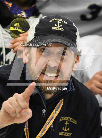 Thumbnail 2 in Queensbury vs. Skaneateles (NYSPHSAA Final - Post Game) photogallery.