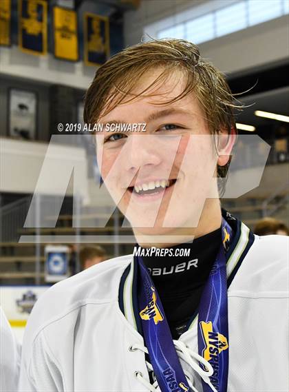 Thumbnail 2 in Queensbury vs. Skaneateles (NYSPHSAA Final - Post Game) photogallery.