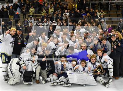 Thumbnail 3 in Queensbury vs. Skaneateles (NYSPHSAA Final - Post Game) photogallery.