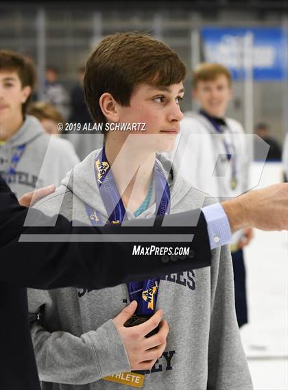 Thumbnail 3 in Queensbury vs. Skaneateles (NYSPHSAA Final - Post Game) photogallery.