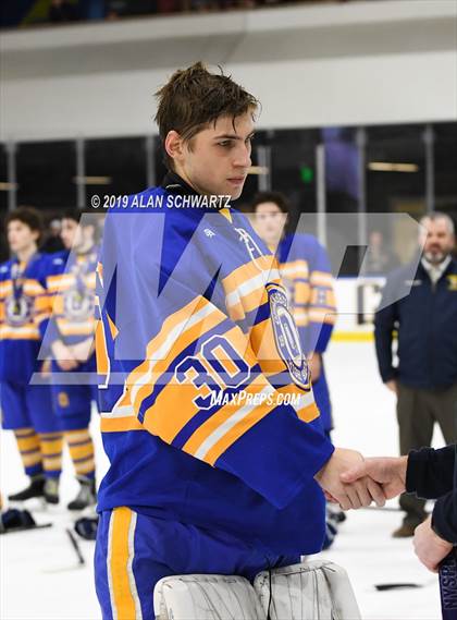 Thumbnail 1 in Queensbury vs. Skaneateles (NYSPHSAA Final - Post Game) photogallery.