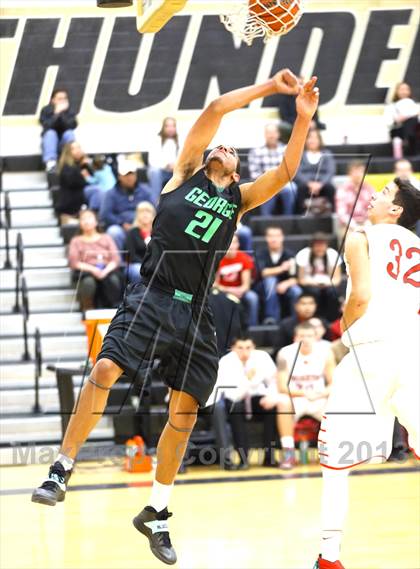 Thumbnail 2 in George Washington vs. Brighton (Thunder Hawk Hoops Festival) photogallery.