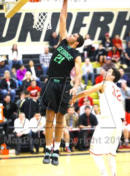 Thumbnail 3 in George Washington vs. Brighton (Thunder Hawk Hoops Festival) photogallery.