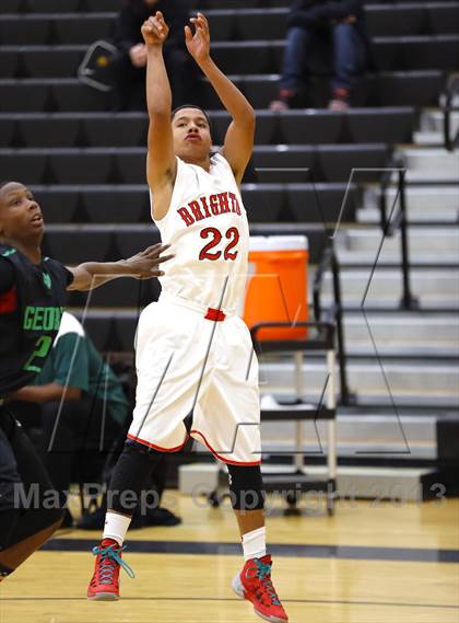 Thumbnail 2 in George Washington vs. Brighton (Thunder Hawk Hoops Festival) photogallery.