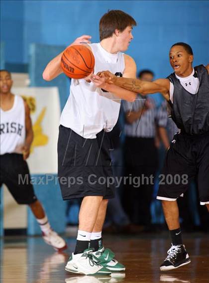 Thumbnail 1 in Lancaster vs Bishop McGuinness (Texas-Oklahoma Shootout) photogallery.