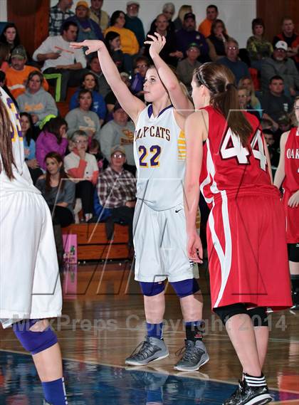Thumbnail 1 in Oliver Springs vs. Oakdale  (TSSAA D4-A District Quarterfinals) photogallery.