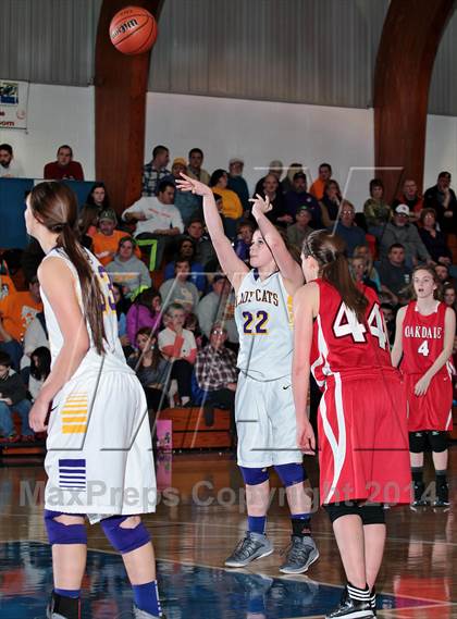 Thumbnail 3 in Oliver Springs vs. Oakdale  (TSSAA D4-A District Quarterfinals) photogallery.