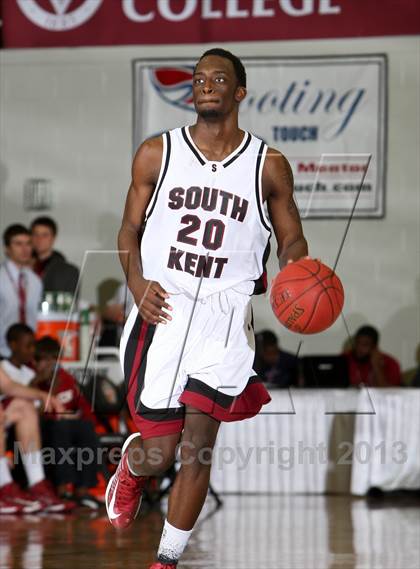 Thumbnail 3 in Brewster Academy vs. South Kent (Spalding Hoophall Classic) photogallery.