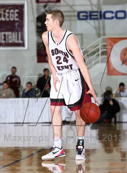 Thumbnail 2 in Brewster Academy vs. South Kent (Spalding Hoophall Classic) photogallery.