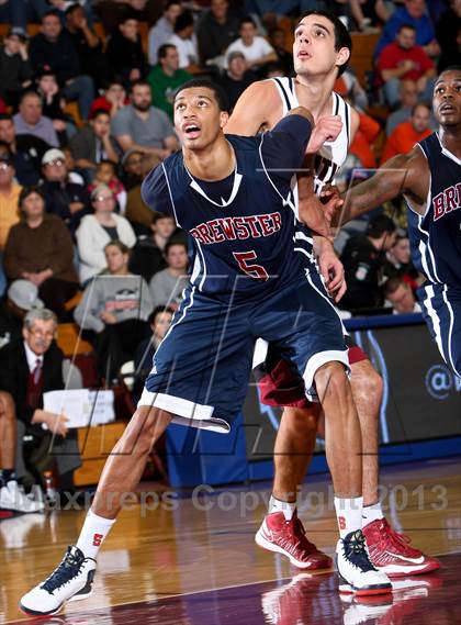 Thumbnail 3 in Brewster Academy vs. South Kent (Spalding Hoophall Classic) photogallery.
