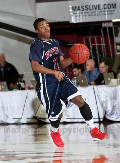 Thumbnail 3 in Brewster Academy vs. South Kent (Spalding Hoophall Classic) photogallery.