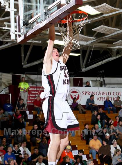 Thumbnail 1 in Brewster Academy vs. South Kent (Spalding Hoophall Classic) photogallery.