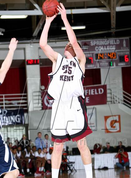 Thumbnail 2 in Brewster Academy vs. South Kent (Spalding Hoophall Classic) photogallery.
