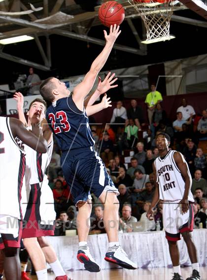 Thumbnail 1 in Brewster Academy vs. South Kent (Spalding Hoophall Classic) photogallery.