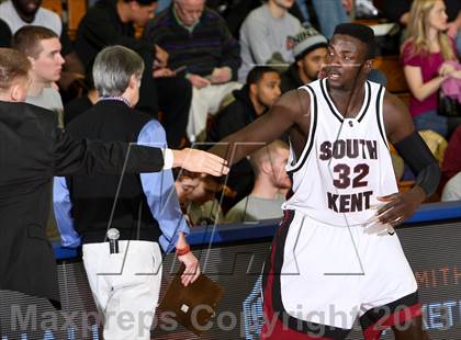 Thumbnail 2 in Brewster Academy vs. South Kent (Spalding Hoophall Classic) photogallery.